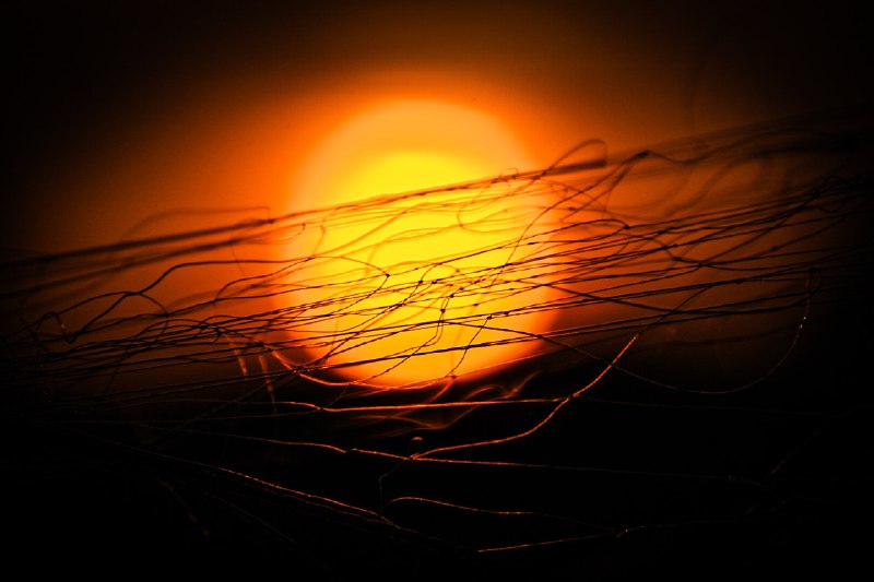 暮色中的渔网(Fishing nets at sunset)#sun #texture #abstraction #color暮色中的渔网(Fishing nets at sunset)#sun #texture #abstraction #color